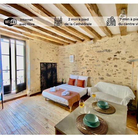 Le Cosy-Chic, 2 Min A Pied Cathedrale , Jacobins Apartamento Le Mans Exterior foto